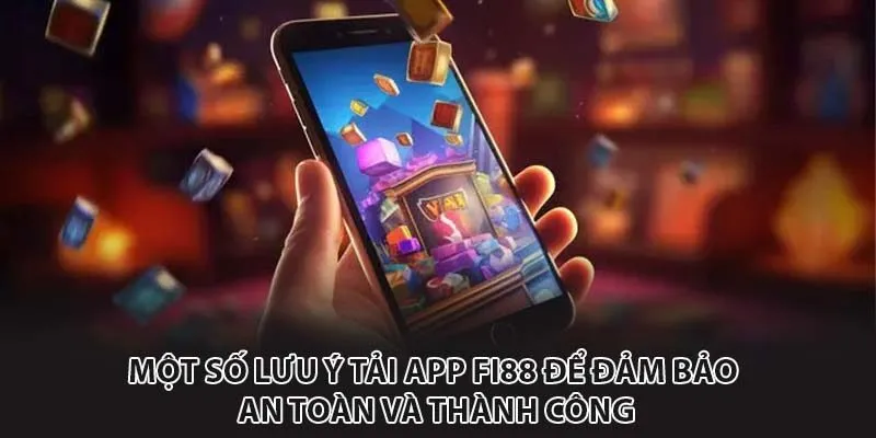 Một số lưu ý tải app fi88 để đảm bảo an toàn và thành công